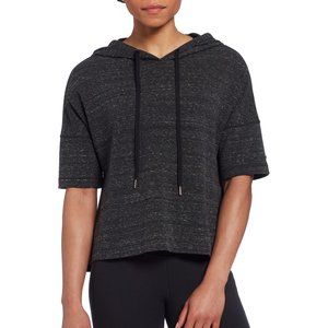 CALIA Heather Short Sleeve Hoodie